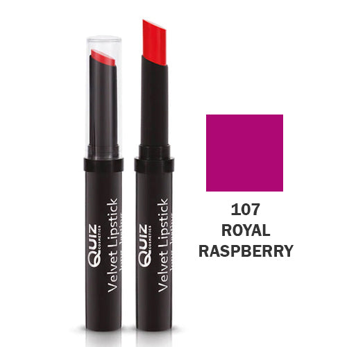 QUIZ – Batom Longa Duração Velvet Nº107 Royal Raspberry